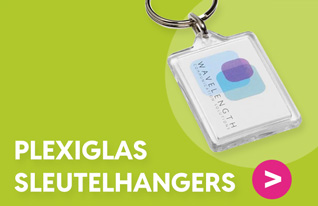 Plexiglas sleutelhangers