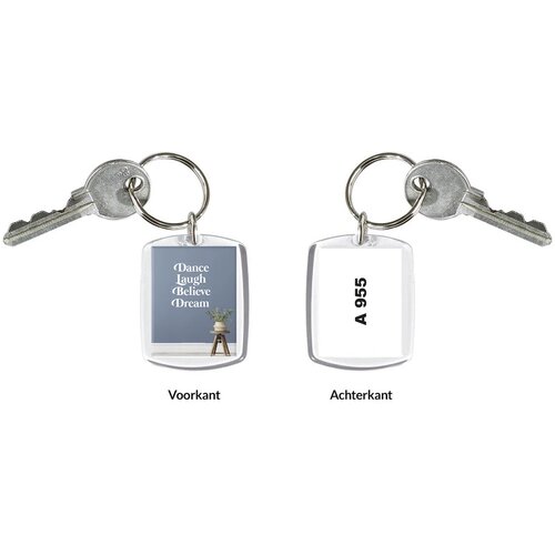 Club Special sleutelhanger Transparant