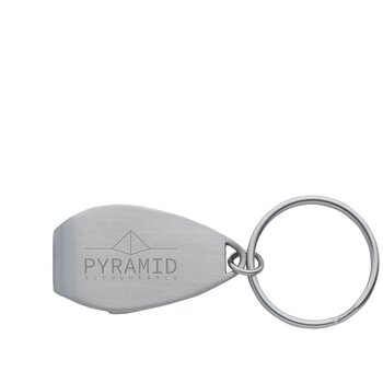 Carrera Sleutelhanger/Opener Zilver Carrera Sleutelhanger/Opener Zilver