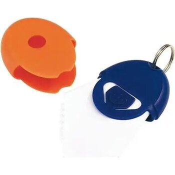 Sleutelhanger Neat blauw/oranje