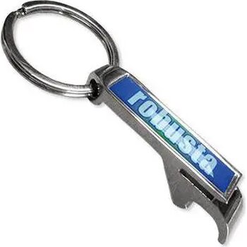 Bieropener flesopener met doming Zilver Bieropener flesopener met doming Zilver
