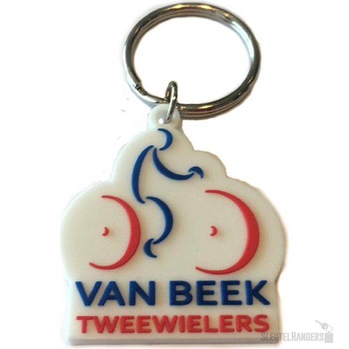 PVC Custom made sleutelhanger