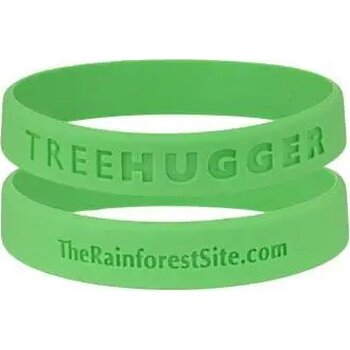 Standaard siliconen polsbandje met blinddruk