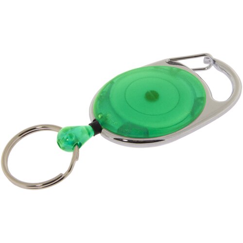 Jojo Reko 220 met sleutelring & nylon koord transparant groen
