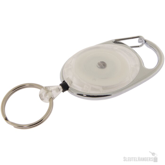 Jojo Reko 220 met sleutelring & nylon koord transparant wit