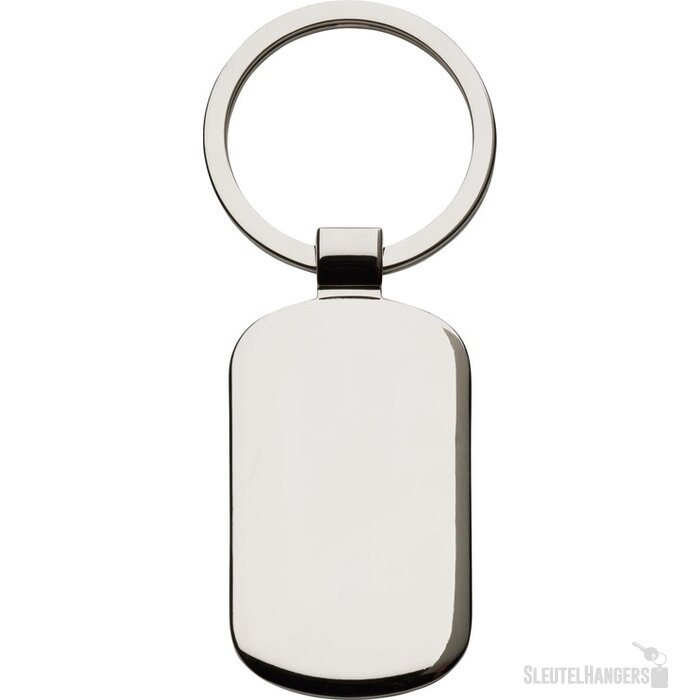 Keytag Rectangle Sleutelhanger Zwart