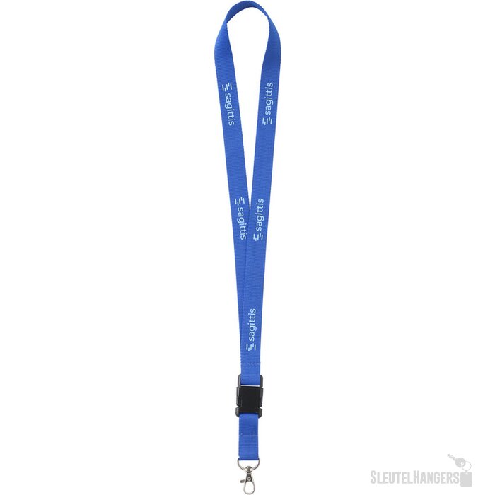 Keycord Buckle Lanyard Blauw