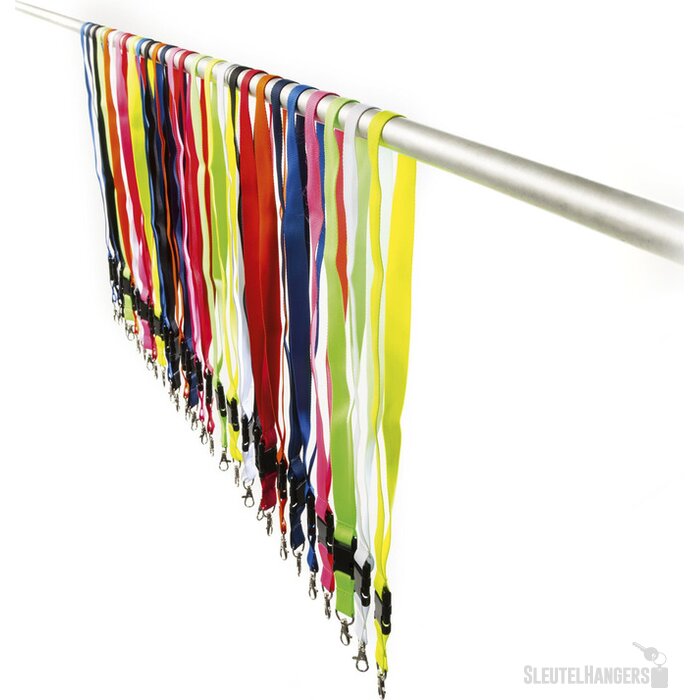 Keycord Buckle Lanyard Geel