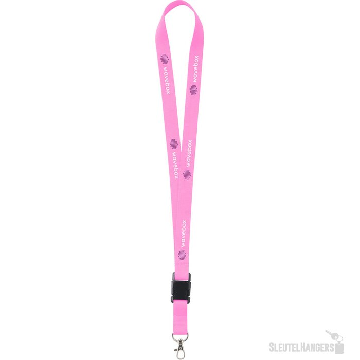 Keycord Buckle Lanyard Roze