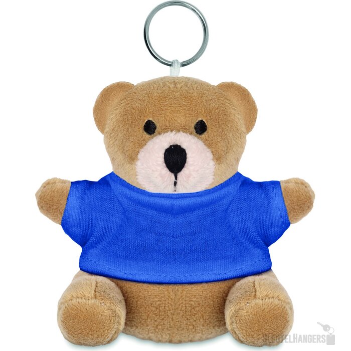 Sleutelhanger met beer Nil blauw
