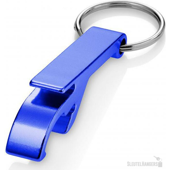Sleutelhanger met fles- en blikopener Blauw