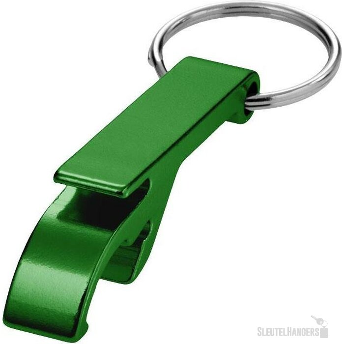 Sleutelhanger met fles- en blikopener Groen