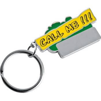 Sleutelhanger Call me groen