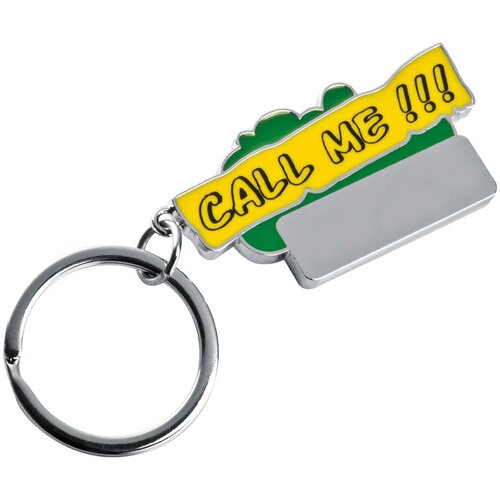 Sleutelhanger Call me groen