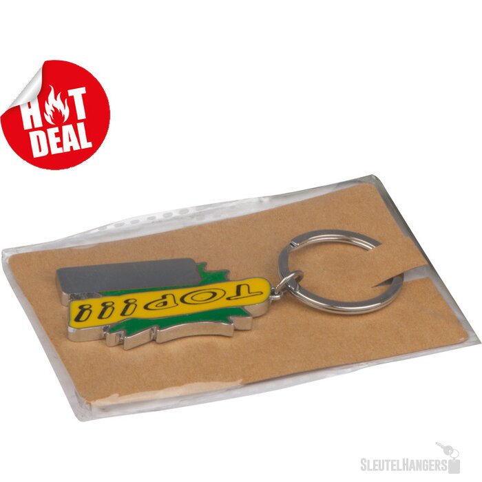 Sleutelhanger Top groen