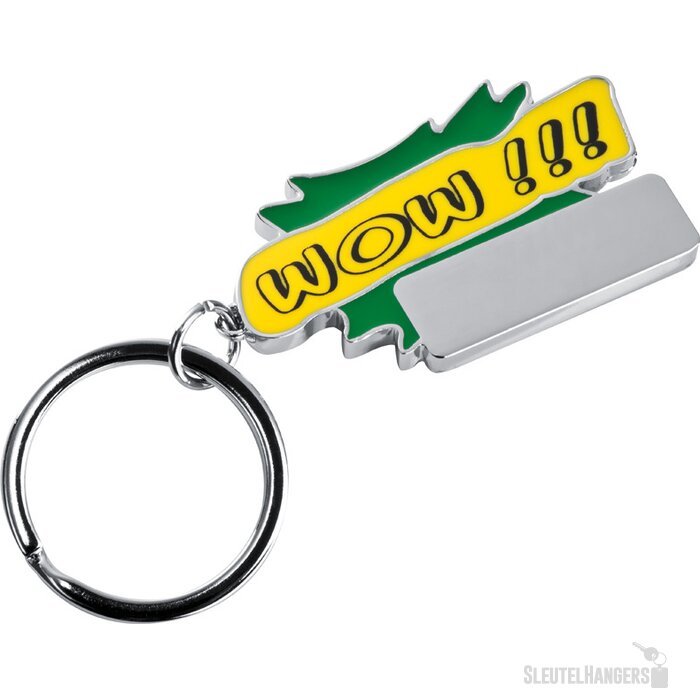 Sleutelhanger Wow groen