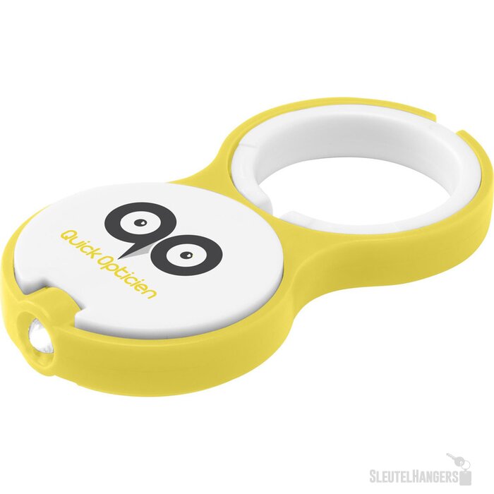 Key Ring Sleutelhanger Geel