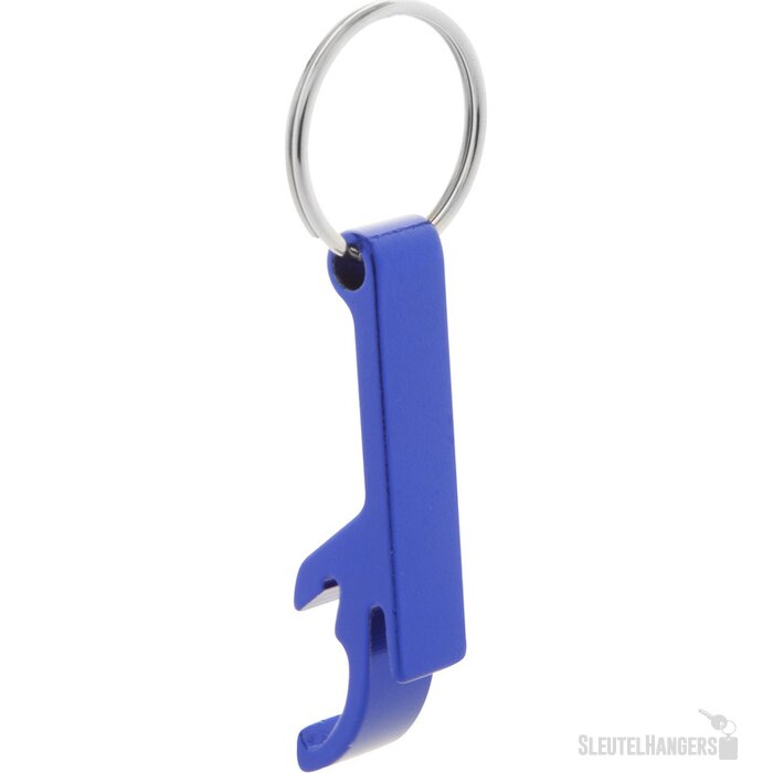 Sleutelhanger Met Fles- En Blikopener Blauw