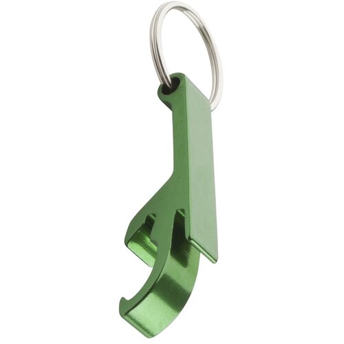 Sleutelhanger Met Fles- En Blikopener Groen