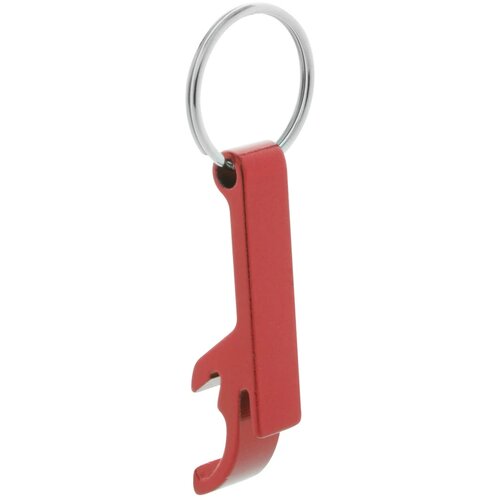 Sleutelhanger Met Fles- En Blikopener Rood