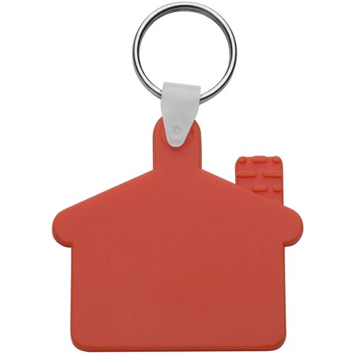 Cottage Sleutelhanger Rood
