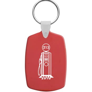 Slice Sleutelhanger Rood Slice Sleutelhanger Rood