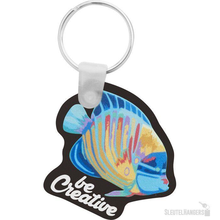 Creafob Custum Made Sleutelhanger Zwart