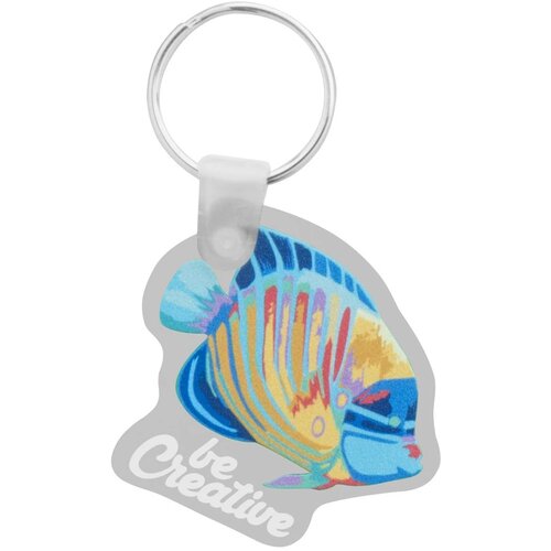 Creafob Custum Made Sleutelhanger Wit