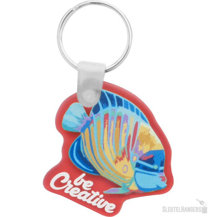 Creafob Custum Made Sleutelhanger Rood