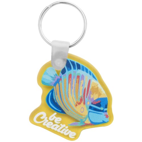 Creafob Custum Made Sleutelhanger Geel