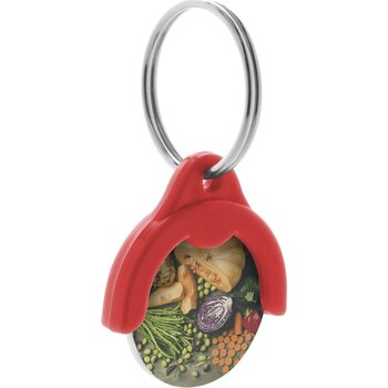 Token Winkelwagenmuntje Rood