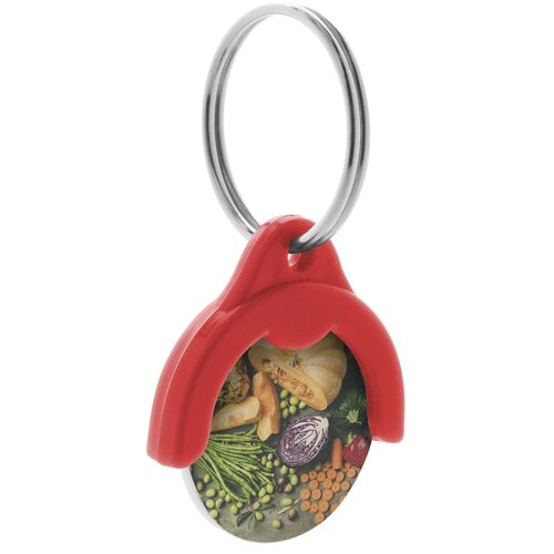 Token Winkelwagenmuntje Rood