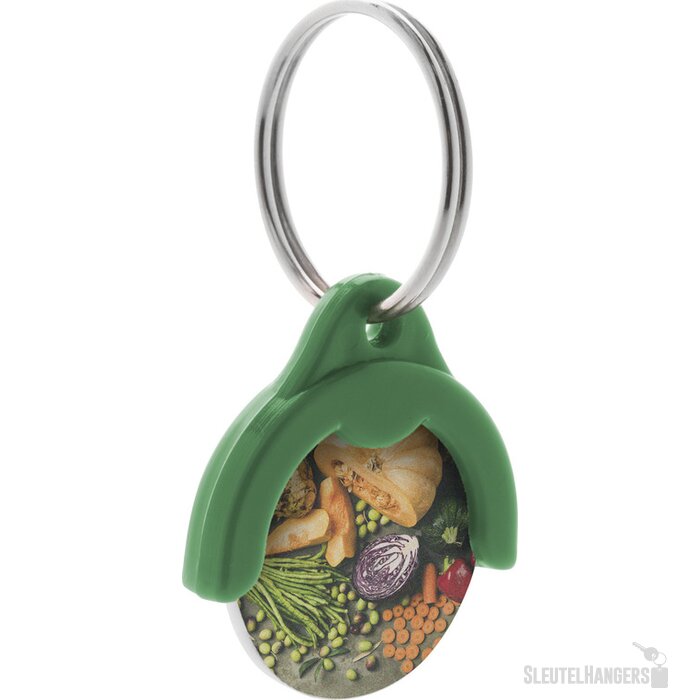 Token Winkelwagenmuntje Groen
