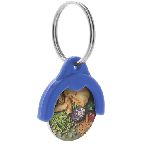 Token Winkelwagenmuntje Blauw