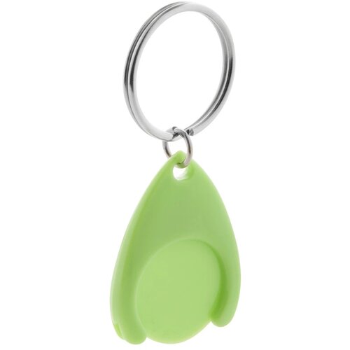 Plastic Winkelwagenmuntenhouder Groen