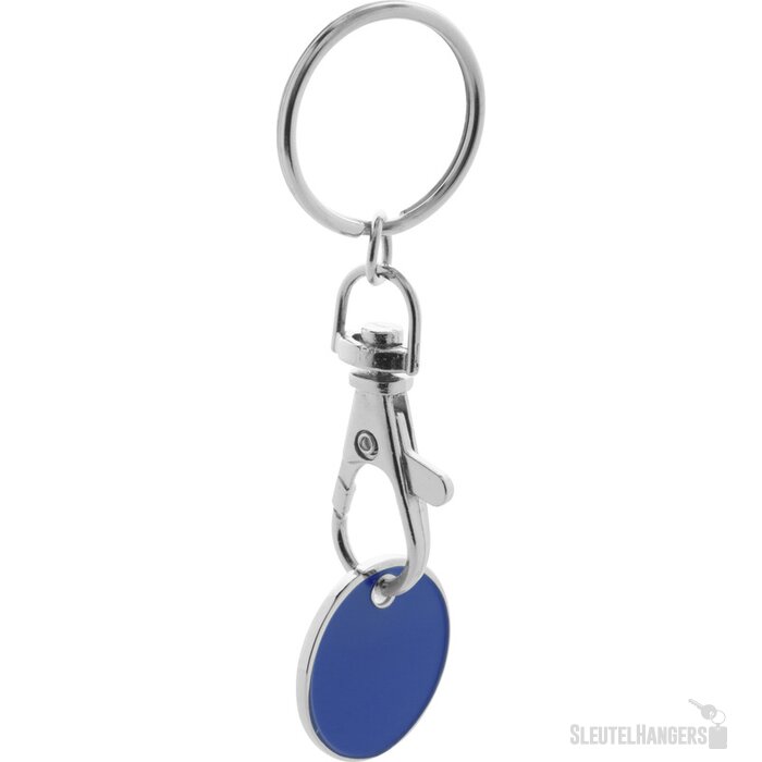 Euromarket Sleutelhanger Blauw