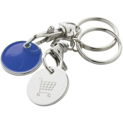 Euromarket Sleutelhanger Blauw
