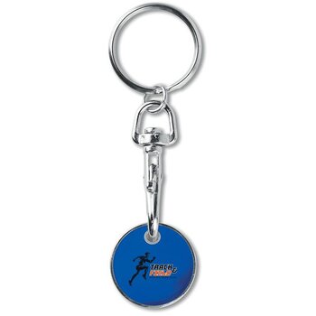 Euromarket Sleutelhanger Blauw