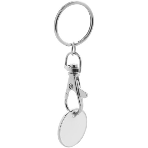 Euromarket Sleutelhanger Wit