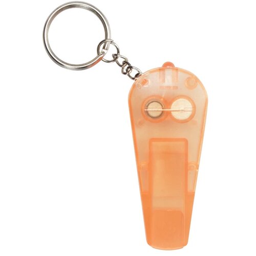 Sleutelhanger Met Fluitje En Lampje Oranje