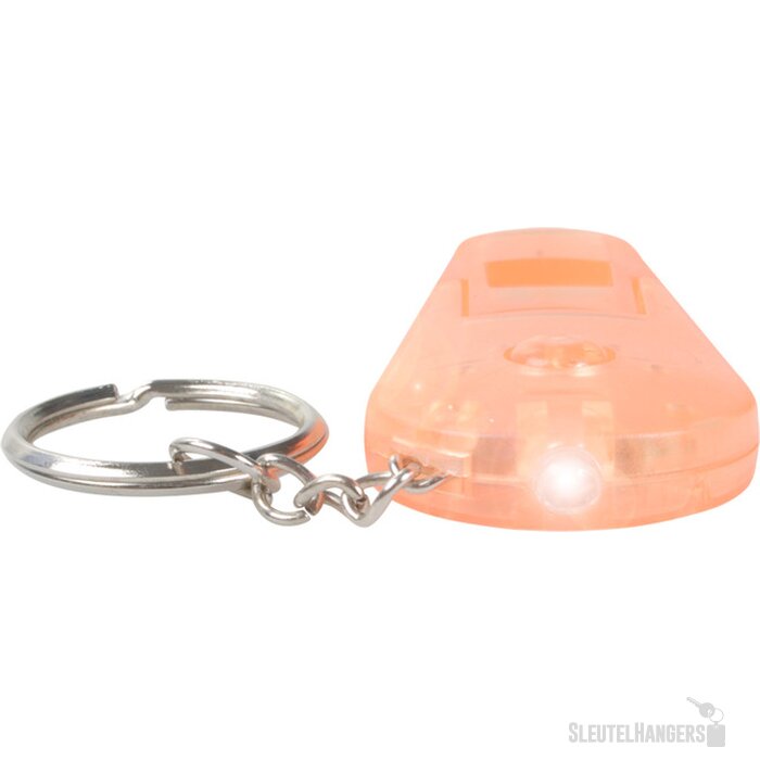 Sleutelhanger Met Fluitje En Lampje Oranje