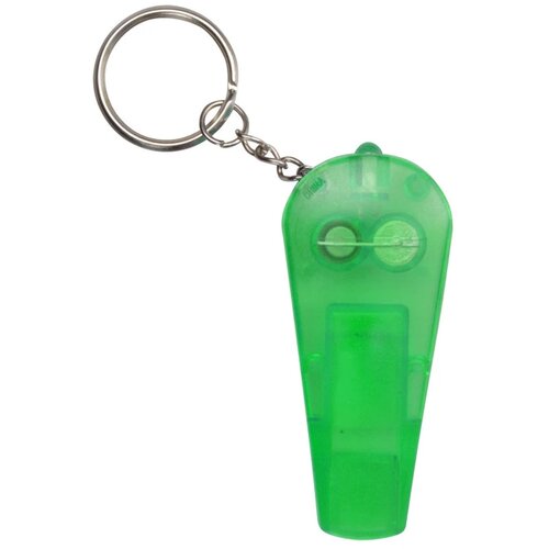 Sleutelhanger Met Fluitje En Lampje Groen