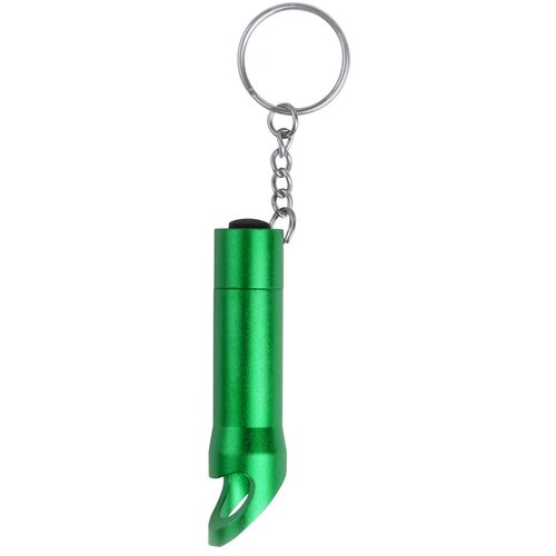 Zaklamp Sleutelhanger Met Opener Groen
