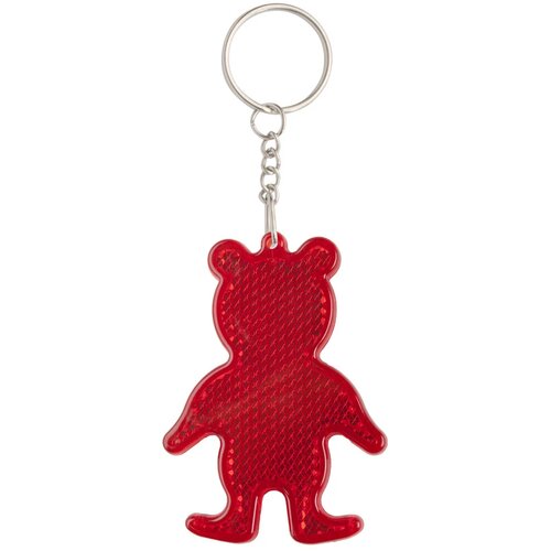 Reflector Sleutelhanger Rood