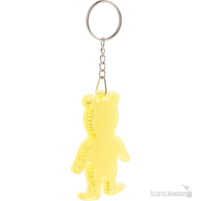 Reflector Sleutelhanger Geel