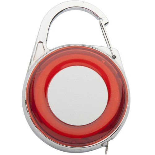 Sleutelhanger Rolmaat Met Karabijnhaak Rood