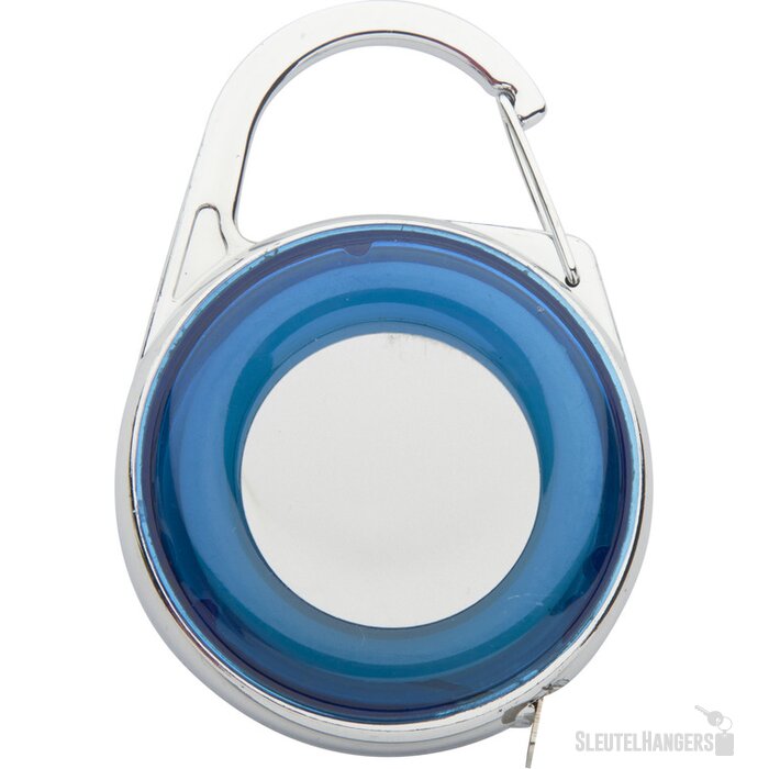 Sleutelhanger Rolmaat Met Karabijnhaak Blauw