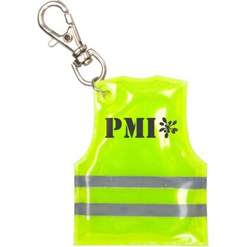 Sleutelhanger Met Reflecterend Veiligheidsvestje Geel