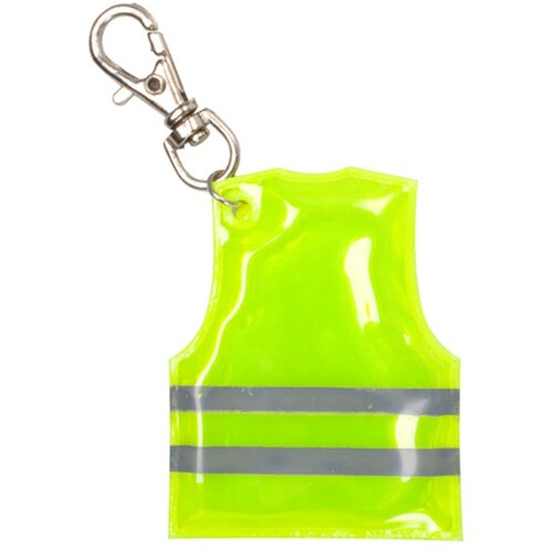 Sleutelhanger Met Reflecterend Veiligheidsvestje Geel