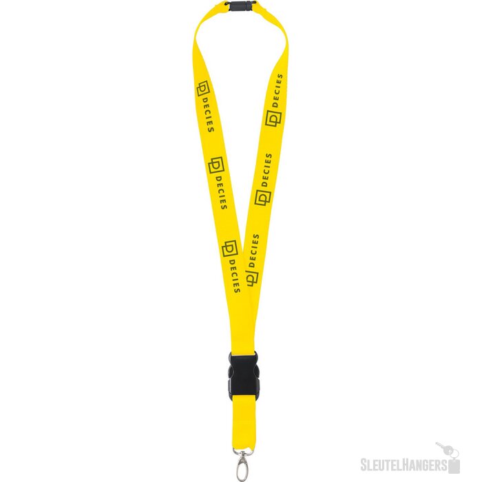 Keycord Complete Lanyard Geel